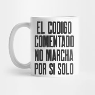 Codificacion segura el codigo comentado no marcha por si solo Mug